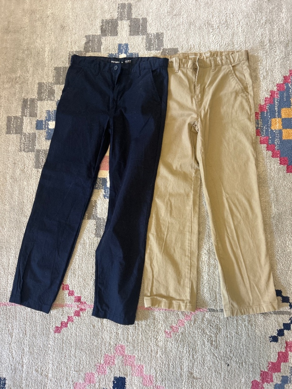 Bundle of 2 Boys Old Navy Cotton Pants – Size 14